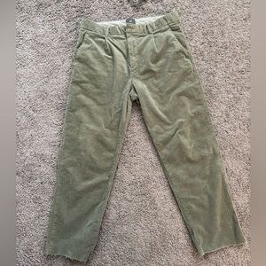 Green Corduroy Pants